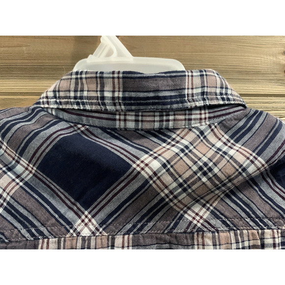 BUFFALO DAVID BITTON Plaid Long Sleeve Button-Down Casual Shirt Men's Size XL - Picture 6 of 12